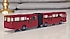 Mercedes O305G Körüklü Bordo 1:87 Wiking .Ayrıntılı Fotolar