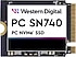 Western Digital  SN740 SDDPTQD-256G PCI-Express 4.0 256 GB M.2 SSD