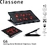 Classone  G6 6 Led Fanlı USB 2.0 14"-17" Notebook Soğutucu