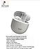 Linktech AP01 Smartpods Tws 5.3 Bluetooth Kulaklık Type-C Beyaz