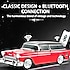 Wster  Chevrolet WS-1955BT Belair 1955 Model Araba Bluetooth Hoparlör Turkuaz