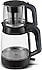 Karaca  Glass Tea XL 2in1 Space Gray Cam Çay Makinesi