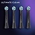 Oral-B  iO Ultimate Clean Siyah Diş Fırçası Yedek Başlığı 4'lü