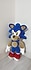 Sonic amigurumi oyuncak