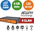 Jetway  F533 Orange 4 Port Firewall