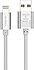Pineng Pn-305 Iphone Lightning 1 Metre Örgülü Gümüş Kablo , Sıfır