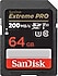 SanDisk  Extreme Pro 64GB 200MB/S Sdxc Hafıza Kartı