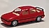 Busch 1:87 Ford Escort MKV Ghia Kırmızı - Koleksiyonluk Model