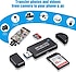 SD Kart Okuyucu, 3.0 Micro SD Kart Okuyucu ve USB C Kart Okuyucu OTG SD Adaptörü, SDXC, SDHC, SD MMC, TF RS-MMC