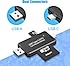 SD Kart Okuyucu, 3.0 Micro SD Kart Okuyucu ve USB C Kart Okuyucu OTG SD Adaptörü, SDXC, SDHC, SD MMC, TF RS-MMC