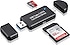 SD Kart Okuyucu, 3.0 Micro SD Kart Okuyucu ve USB C Kart Okuyucu OTG SD Adaptörü, SDXC, SDHC, SD MMC, TF RS-MMC