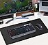 Mousepad dikişli kaymaz gaming deskpad xxl siyah fare altlığı 90x40