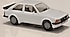 MIBER 1:87 Ford Escort XR Dekalli Beyaz - Koleksiyonluk Model