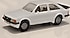 MIBER 1:87 Ford Escort XR Dekalli Beyaz - Koleksiyonluk Model
