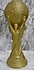 PLASTİK FİFA DÜNYA KUPASI 20CM ALTIN RENGİ