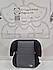 Baby Plus  15-36 KG İSOFİX'Lİ OTO KOLTUĞU YÜKSELTİCİ