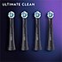 Oral-B  iO Ultimate Clean Siyah Diş Fırçası Yedek Başlığı 4'lü
