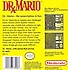 Nintendo  GAMEBOY DR MARIO