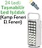 kamp feneri şarjlı ışıldak 24 ledli