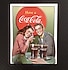 COCA-COLA METAL TENEKE TABELA POSTER, cafe bar duvar dekor