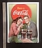 COCA-COLA METAL TENEKE TABELA POSTER, cafe bar duvar dekor