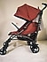 Chicco  Lite Way 3 Top Kırmızı Baston Bebek Arabası