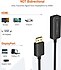 HDMI Adaptörü HDR 4K@60Hz, Altın Kaplama DisplayPort 1.4 - HDMI Dönüştürücü (Erkekten Dişi)