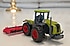 Claas Xerion 5000 Benzeri Traktör ve Rotovatör Takımı 1:87
