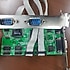 Pcı-E Pcı Express 4 Port RS232 9pin Com kartı Db9 Seri kart