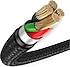Baseus  Halo CATGH-B09 1 m USB to Type-C Şarj Kablosu 3A Işıklı Siyah