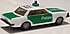 Herpa 1:87 Ford Granada MKII Polizei - Koleksiyonluk Model
