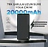 Powerbank Taşınabilir Şarj Cihazı batarya 20.000 mah ışıklı