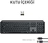 LOGITECH MX KEYS S KABLOSUZ TR Q KLAVYE SİYAH