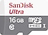 SanDisk  Ultra® 16GB 80MB/s microSDHC™/microSDXC™ UHS-I Hafıza SDSQUNS-016G-GN3MN , Sıfır