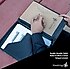 Siyah Timsah Derisi Padfolio - 10"x13" - Profesyonel Düzenleyici ve CV Klasörü
