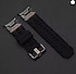 Samsung  galaxy watch ultra metal tokalı silikon kordon siyah