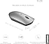Lenovo  600 GY50X88832 Sessiz Optik Kablosuz Mouse
