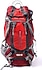 Free Camp Tig Trekking Sırt Çantası, Unisex, Kırmızı-Gri, 65 L