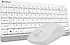 A4 Tech  FG1112 Beyaz Mini TKL Kablosuz Klavye Mouse Seti