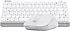 A4 Tech  FG1112 Beyaz Mini TKL Kablosuz Klavye Mouse Seti