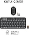 Logitech  Pebble 2 Combo 920-012245 Siyah TKL Kablosuz Klavye Mouse Seti