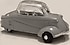 IMU 1:87 Messerschmitt KR200 Gri - Sıfır Kutulu Model