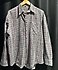 Retro Mor-Gri Ekose Gömlek