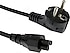 YONCA IEC 60320 C5 (Yonca girişli) Güç Kablosu (HP Dell Toshiba Sony ASUS Lenovo Samsung Notebook Adaptör Kablosu)