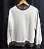 Vintage AURIC minimal crewneck sweatshirt – off-white / krem tonunda zarif parça!Bu sweatshirt.