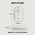 Logitech  Pebble 2 M350S 910-007013 Beyaz Sessiz Optik Kablosuz Mouse