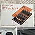 17 Pro Max Tablet Klavye-Mouse-Kalem Setli Gri