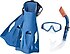 Bestway Tauchset Sureswim, 4-parçalı, Şnorkel ve Palet Set