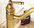 Retro Lavabo Bataryası Tek Kollu Sıcak ve Soğuk Su...Dayanıklı Pirinç Kaplama