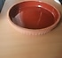 TOPRAK GÜVEÇ FIRIN TEPSİSİ 31 CM İÇİ SIRLI
